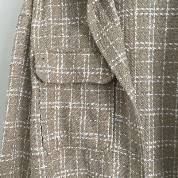 H&M plaid shirt jacket - Picture 3 of 3